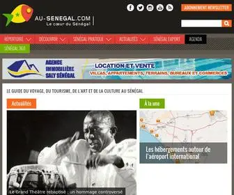 AU-Senegal.com Screenshot