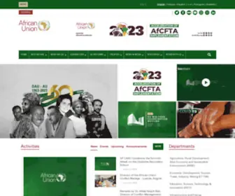 AU.int(African Union) Screenshot