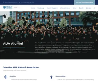 Auaalumni.org(AUA Alumni) Screenshot