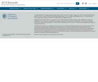 Auajournals.org(American Urological Association) Screenshot