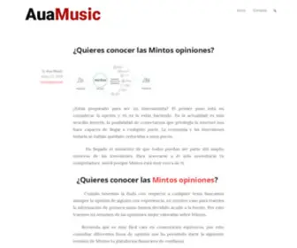 Auamusic.com(Auamusic) Screenshot