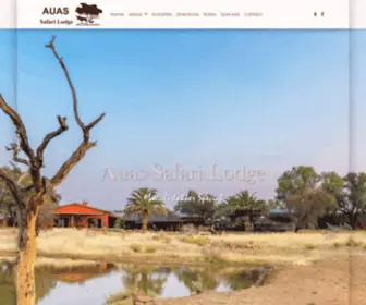 Auas-Safarilodge.com(Auas Safarilodge) Screenshot