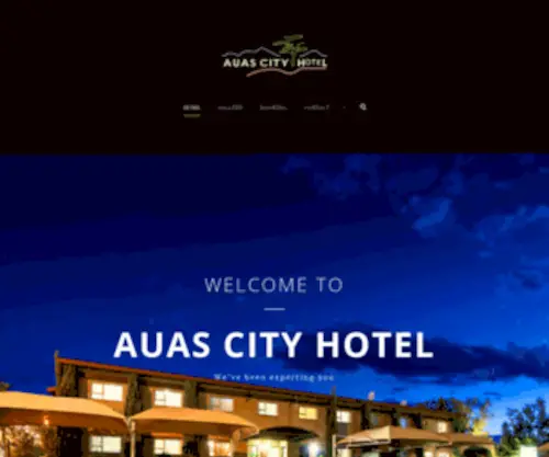 Auascityhotel.com(Auas City Hotel) Screenshot