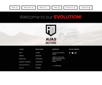 Auasmotors.com(Auas Motors) Screenshot