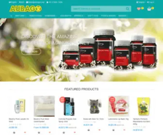 Aubago.com(Australian Quality Products and Gift Ideas) Screenshot
