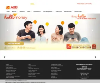 Aub.com.ph(Asia United Bank (AUB)) Screenshot