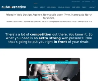 Aubecreative.co.uk(Aubecreative) Screenshot