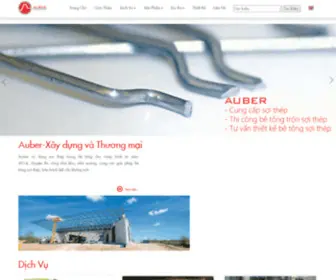 Auber.com.vn(Sợi thép trong bê tông) Screenshot