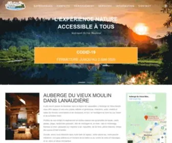 Auberge-Lanaudiere.com(Forfaits vacances) Screenshot
