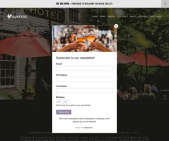 Auberge-Restaurant.com(Auberge) Screenshot