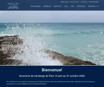 Aubergeduparc.com(Évasion) Screenshot