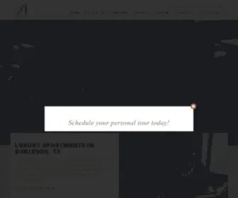 Aubergeofburleson.com(Live in Luxury at Auberge of Burleson Apartments) Screenshot