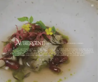 Auberginecarmel.com(The Restaurant at the L'Auberge Carmel) Screenshot