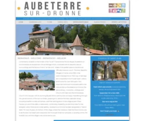 Aubeterresurdronne.com(Aubeterre sur Dronne) Screenshot
