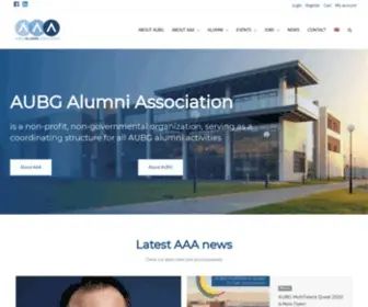 Aubgalumni.org(AUBG Alumni Association) Screenshot