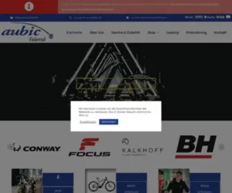 Aubic-Fahrrad.de(Aubic Fahrrad) Screenshot