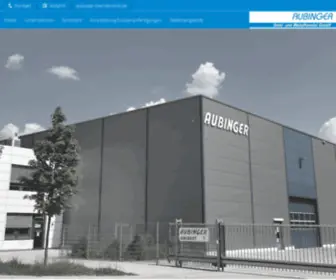 Aubinger.de(Stahlhandel) Screenshot