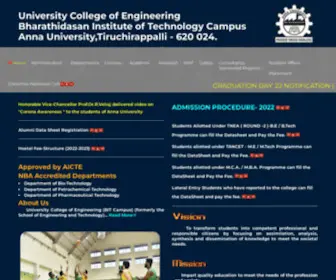 Aubit.edu.in(Anna University BIT) Screenshot