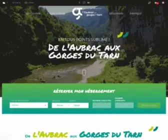 Aubrac-Gorgesdutarn.com(De l'Aubrac aux Gorges du Tarn) Screenshot