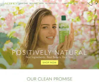 Aubrey-Organics.com(Natural Hair Care) Screenshot