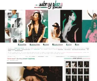 Aubrey-Plaza.net(Aubrey plaza ONLINE) Screenshot