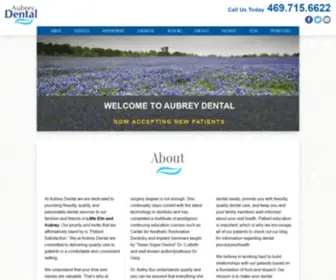 Aubreydental.com(Aubrey Dental) Screenshot