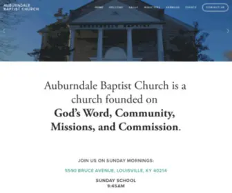 Auburndalebaptist.com(Auburndale Baptist Church) Screenshot