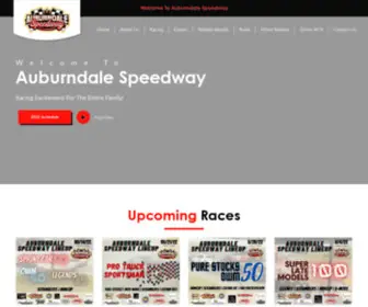 Auburndalespeedway.net(Auburndale Speedway Racing) Screenshot