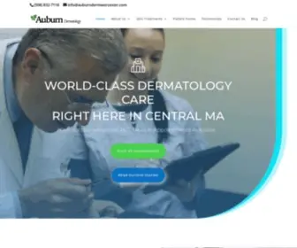 Auburndermworcester.com(Dermatology) Screenshot