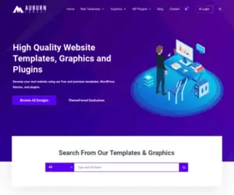 Auburnforest.com(Premium Website Templates and Themes) Screenshot