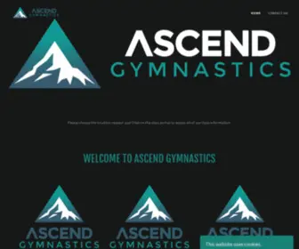 Auburngymnastics.com(Ascend Gymnastics) Screenshot