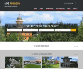 Auburnhomes.com(Greater Auburn California Real Estate) Screenshot