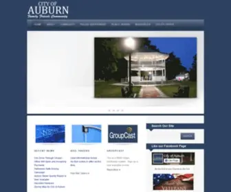 Auburnillinois.us(City of Auburn Illinois) Screenshot