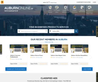 Auburnonline.us(Auburn (WA) Business Listings) Screenshot