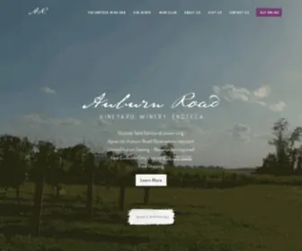 Auburnroadvineyards.com(Our Wines View the full collection See more Dry White & Rosé Refreshing and delicate) Screenshot