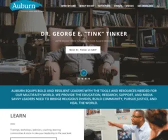 Auburnseminary.org(Auburn Seminary) Screenshot