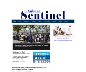 Auburnsentinel.com(The Auburn Sentinel) Screenshot