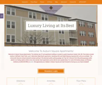 Auburnsquareplace.com(Auburn Square Apartments) Screenshot