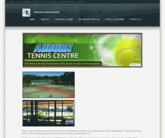 Auburntenniscentre.com(Auburn Tennis Centre) Screenshot