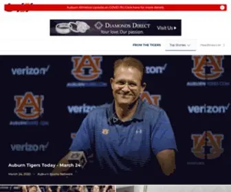 Auburntigers.com(Auburn University Athletics) Screenshot