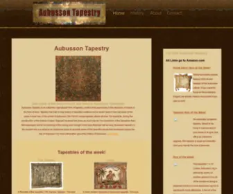 Aubusson-Tapestries.com(Aubusson Tapestry) Screenshot