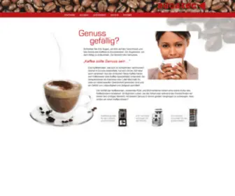 Aucatec.de(Automaten Caffee Technologie) Screenshot