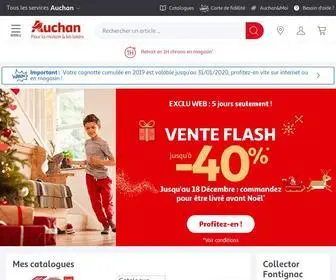 Auchan.fr(Un grand choix de produits aux meilleurs prix) Screenshot