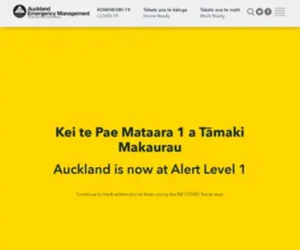 Aucklandemergencymanagement.org.nz(Auckland Emergency Management) Screenshot