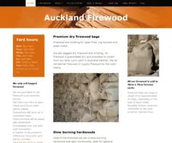 Aucklandfirewood.co.nz(Firewood Auckland) Screenshot