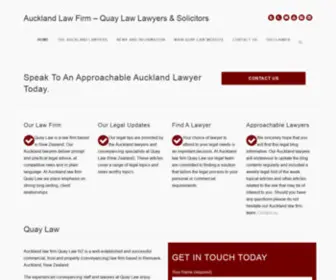 Aucklandlawfirm.co.nz(Auckland Lawyers) Screenshot