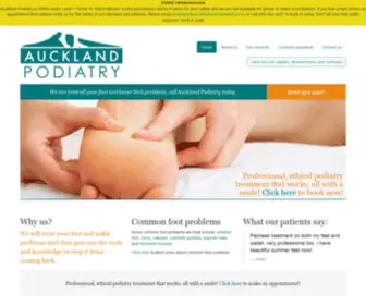 Aucklandpodiatry.co.nz(Auckland Podiatry) Screenshot