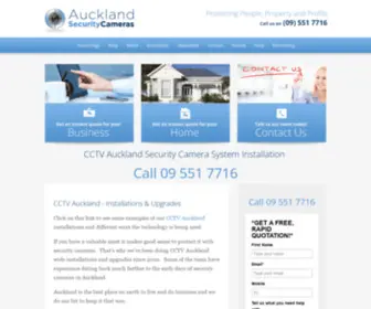 Aucklandsecuritycameras.com(CCTV Auckland Wide) Screenshot