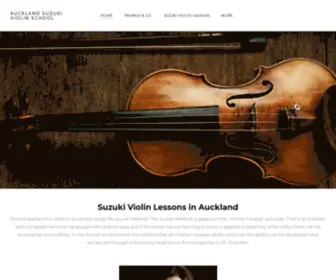 Aucklandsuzukiviolinschool.com(Auckland Suzuki Violin School) Screenshot