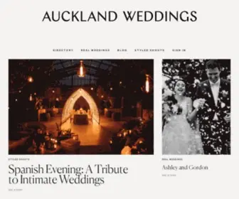 Aucklandweddings.co.nz(Auckland Wedding Photographers) Screenshot